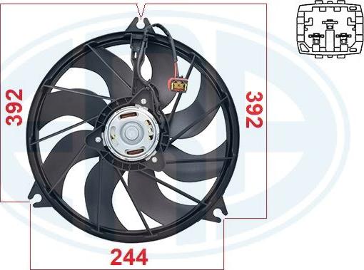 ERA 352079 - Ventola, Raffreddamento motore www.autoricambi360.it