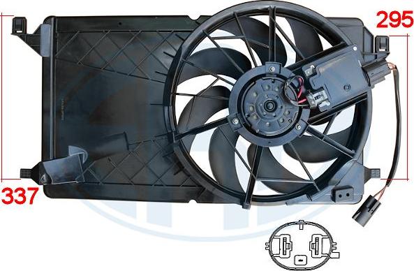 ERA 352072 - Ventola, Raffreddamento motore www.autoricambi360.it