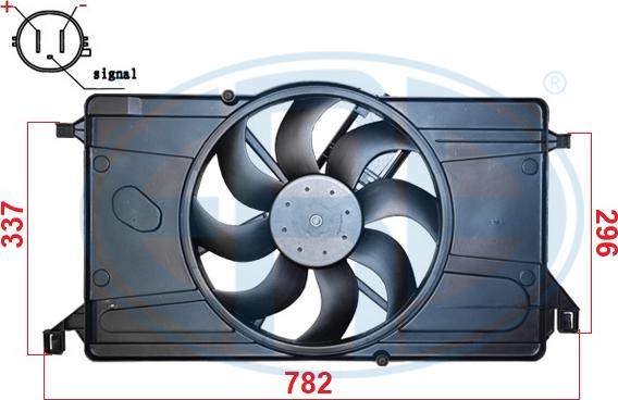 ERA 352140 - Ventola, Raffreddamento motore www.autoricambi360.it