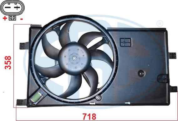 ERA 352141 - Ventola, Raffreddamento motore www.autoricambi360.it