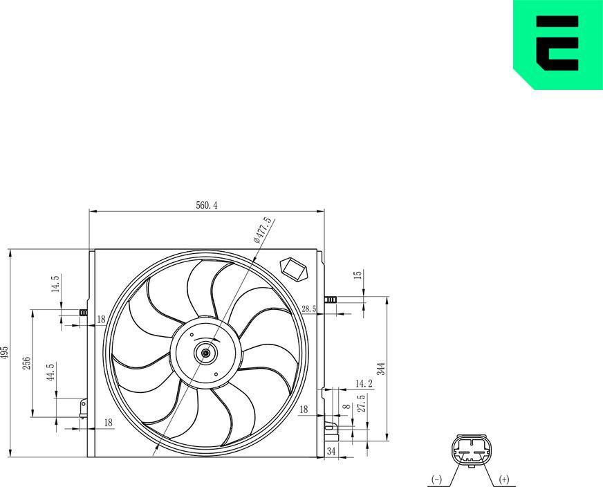 ERA 352150 - Ventola, Raffreddamento motore www.autoricambi360.it