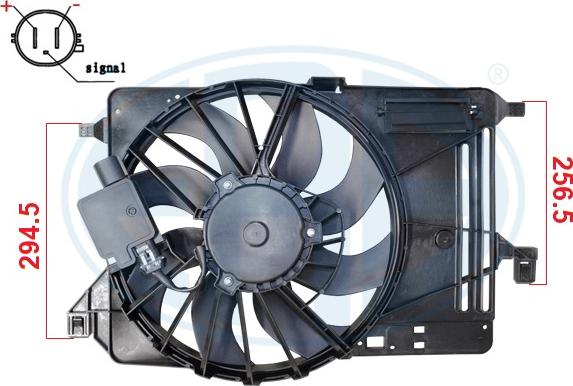 ERA 352139 - Ventola, Raffreddamento motore www.autoricambi360.it