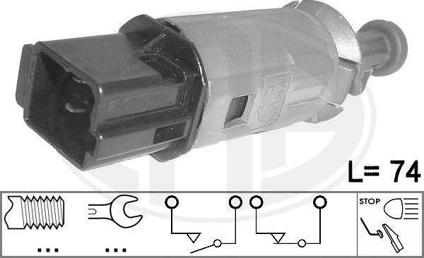 ERA 330948 - Interruttore luce freno www.autoricambi360.it