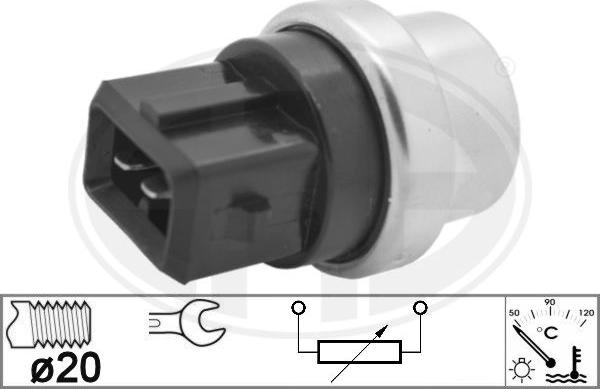 ERA 330955 - Termocontatto, Ventola radiatore www.autoricambi360.it