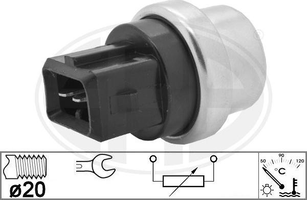 ERA 330956 - Termocontatto, Ventola radiatore www.autoricambi360.it