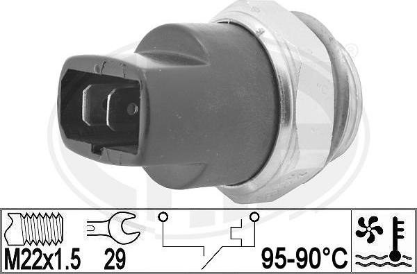 ERA 330962 - Termocontatto, Ventola radiatore www.autoricambi360.it