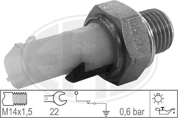 ERA 330698 - Sensore, Pressione olio www.autoricambi360.it