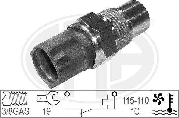 ERA 330667 - Termocontatto, Ventola radiatore www.autoricambi360.it