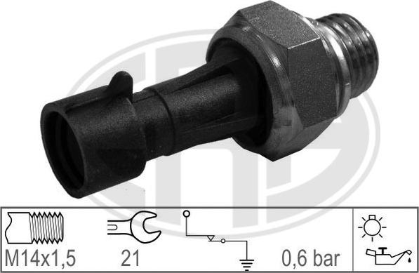 ERA 330684 - Sensore, Pressione olio www.autoricambi360.it