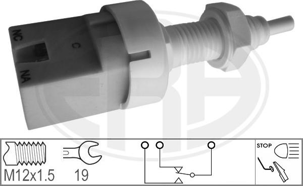 ERA 330049 - Interruttore luce freno www.autoricambi360.it