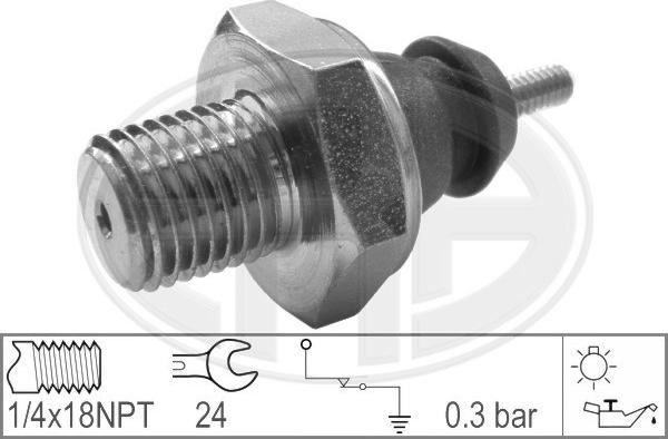 ERA 330005 - Sensore, Pressione olio www.autoricambi360.it