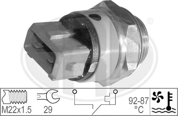 ERA 330194 - Termocontatto, Ventola radiatore www.autoricambi360.it