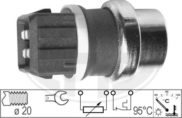 ERA 330151 - Sensore, Temperatura refrigerante www.autoricambi360.it