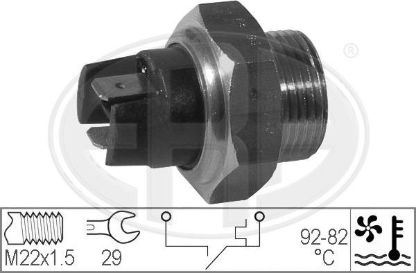 ERA 330169 - Termocontatto, Ventola radiatore www.autoricambi360.it