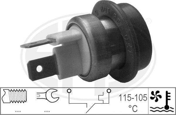 ERA 330187 - Termocontatto, Ventola radiatore www.autoricambi360.it