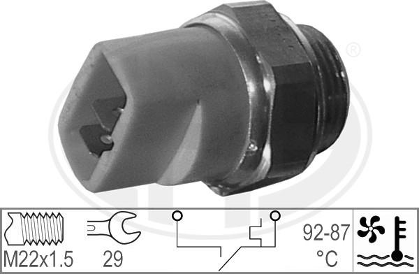 ERA 330175 - Termocontatto, Ventola radiatore www.autoricambi360.it