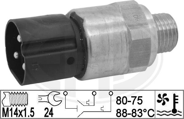 ERA 330842 - Termocontatto, Ventola radiatore www.autoricambi360.it
