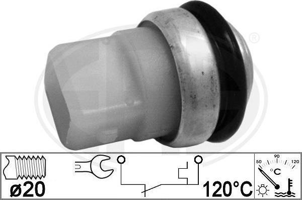 ERA 330839 - Termocontatto, Ventola radiatore www.autoricambi360.it