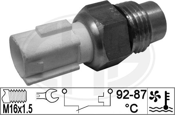 ERA 330837 - Termocontatto, Ventola radiatore www.autoricambi360.it