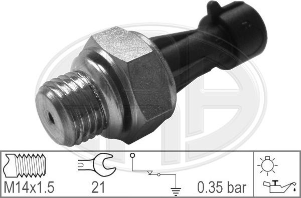 ERA 330340 - Sensore, Pressione olio www.autoricambi360.it
