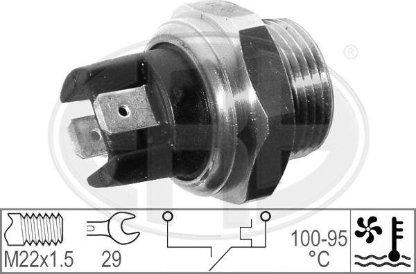 ERA 330303 - Termocontatto, Ventola radiatore www.autoricambi360.it