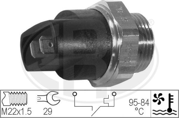 ERA 330296 - Termocontatto, Ventola radiatore www.autoricambi360.it