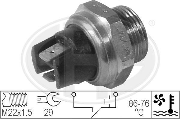 ERA 330292 - Termocontatto, Ventola radiatore www.autoricambi360.it