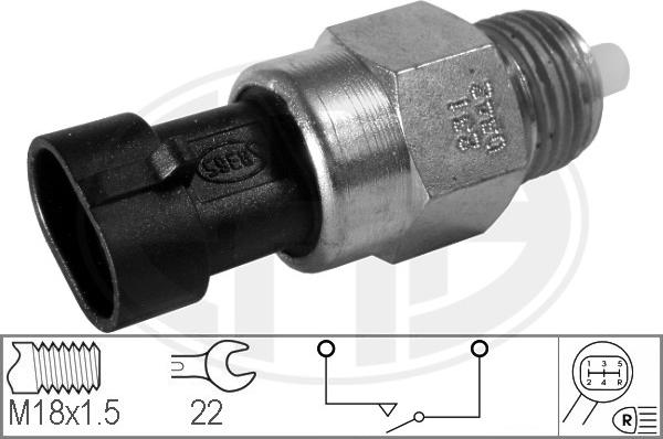 ERA 330258 - Interruttore, Luce di retromarcia www.autoricambi360.it