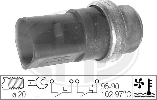 ERA 330231 - Termocontatto, Ventola radiatore www.autoricambi360.it