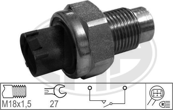 ERA 330752 - Interruttore, Luce di retromarcia www.autoricambi360.it