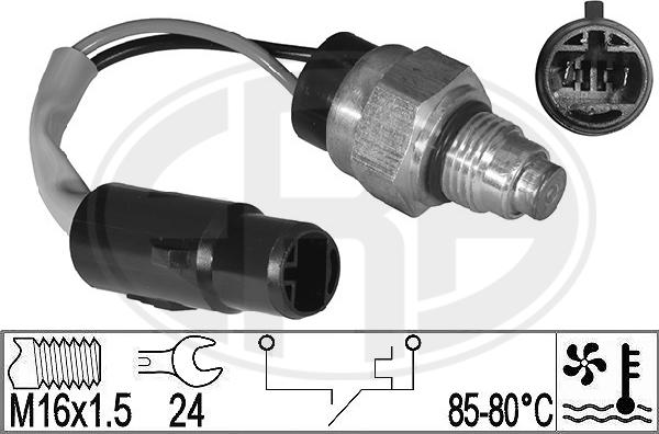 ERA 331043 - Termocontatto, Ventola radiatore www.autoricambi360.it