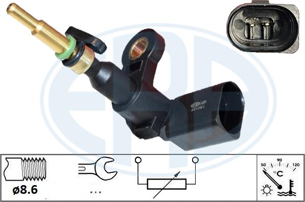 ERA 331061 - Sensore, Temperatura refrigerante www.autoricambi360.it