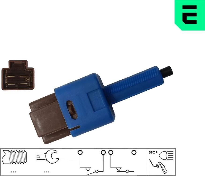ERA 331079 - Interruttore luce freno www.autoricambi360.it