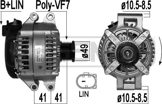 ERA 209452 - Alternatore www.autoricambi360.it