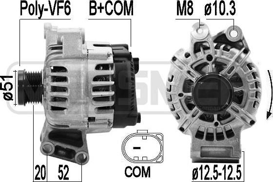 ERA 209601 - Alternatore www.autoricambi360.it