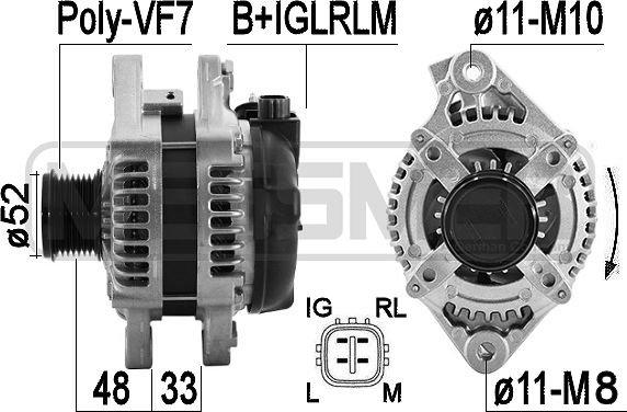 ERA 209602 - Alternatore www.autoricambi360.it