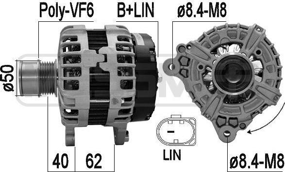 ERA 209614 - Alternatore www.autoricambi360.it