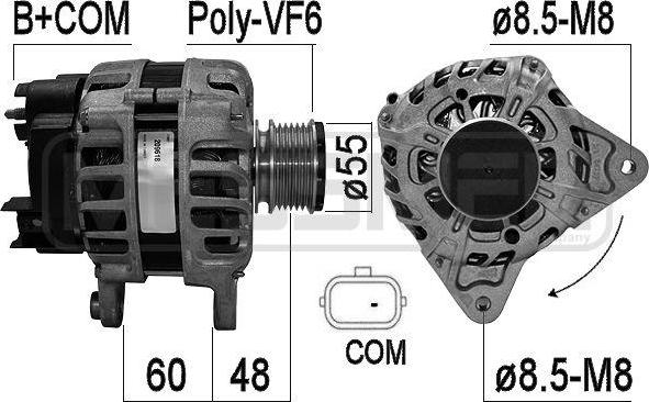 ERA 209618 - Alternatore www.autoricambi360.it