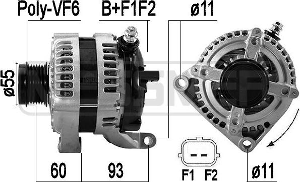 ERA 209612A - Alternatore www.autoricambi360.it
