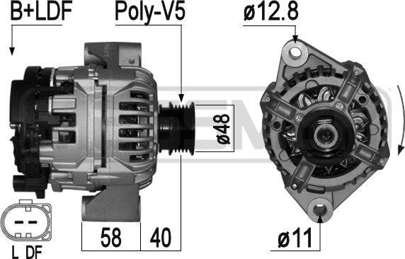 ERA 209066A - Alternatore www.autoricambi360.it