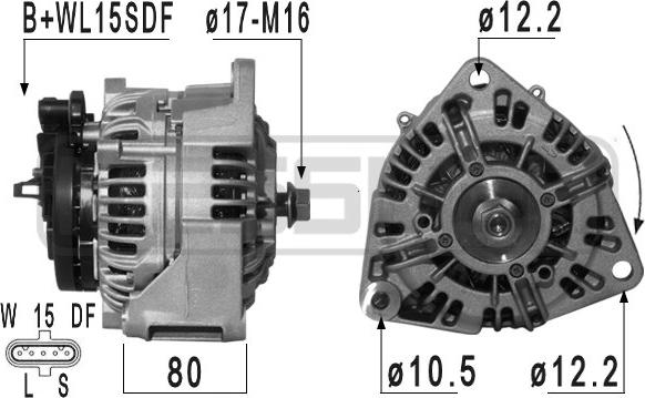 ERA 209019 - Alternatore www.autoricambi360.it
