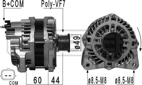 ERA 209010 - Alternatore www.autoricambi360.it