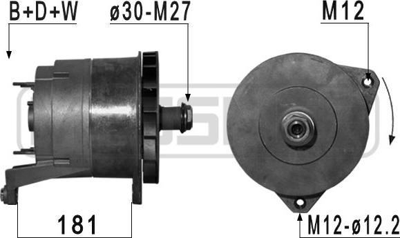 ERA 209022 - Alternatore www.autoricambi360.it