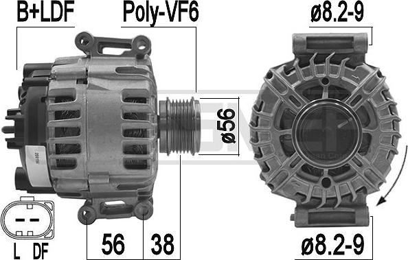 ERA 209194 - Alternatore www.autoricambi360.it