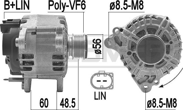 ERA 209191 - Alternatore www.autoricambi360.it