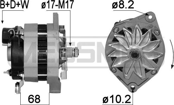 ERA 209142 - Alternatore www.autoricambi360.it