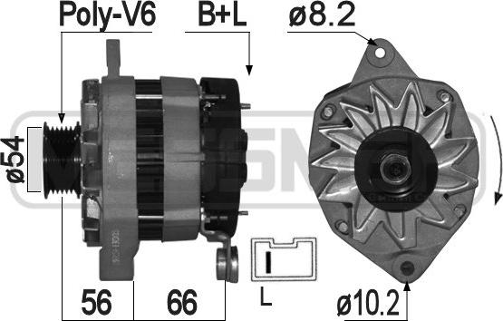 ERA 209154A - Alternatore www.autoricambi360.it