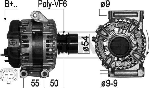 ERA 209116 - Alternatore www.autoricambi360.it