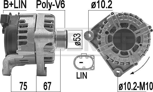 ERA 209179 - Alternatore www.autoricambi360.it