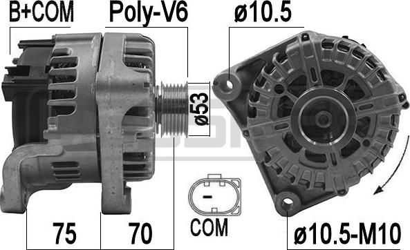 ERA 209171 - Alternatore www.autoricambi360.it